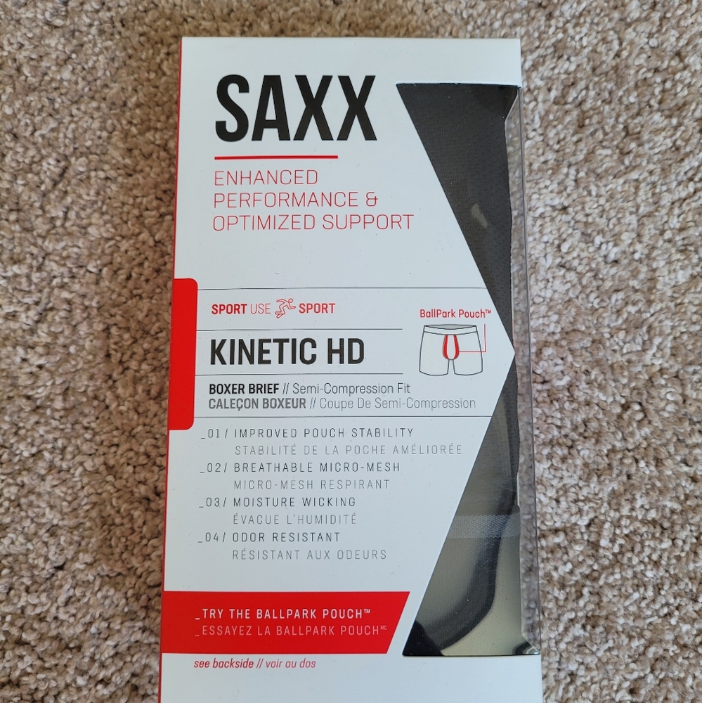 Brand new size med men's saxx